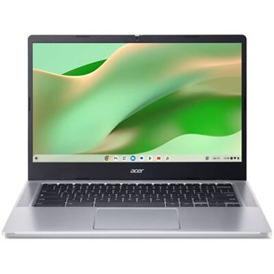 Acer Chromebook 314 CB314-4H - Intel N-series - N100 / tot 3.4 GHz - Chrome OS - UHD Graphics - 4 GB RAM - 128 GB eMMC - 14" IPS 1920 x 1080 (Full HD) - Wi-Fi 6E - puur zilver - tsb Belgisch Acer Chromebook 314 CB314-4H - Intel N-series - N100 / tot 3.4 GHz - Chrome OS - UHD Graphics - 4 GB RAM - 128 GB eMMC - 14" IPS 1920 x 1080 (Full HD) - Wi-Fi 6E - puur zilver - tsb Belgisch