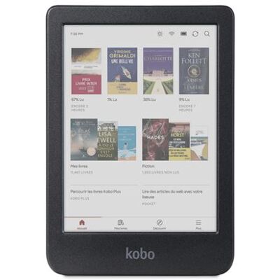 Kobo by Fnac E-Reader Clara Colour 6" 16 GB Zwart Kobo by Fnac E-Reader Clara Colour 6" 16 GB Zwart