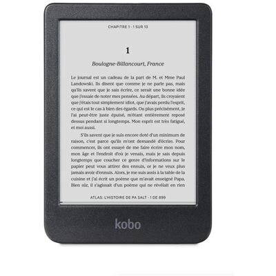 Kobo by Fnac Ereader Clara BW 6" 16 GB Zwart Kobo by Fnac Ereader Clara BW 6" 16 GB Zwart