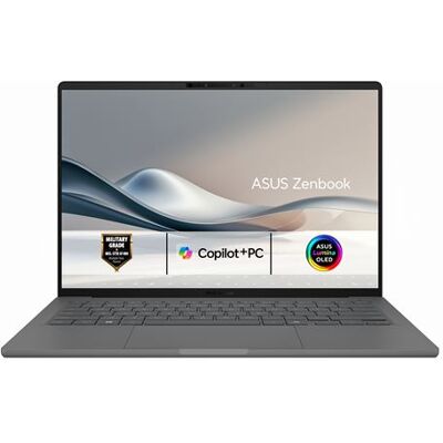 Asus Laptop Zenbook A14 UX3407QA-DRFQD500W 14" Qualcomm 32 GB RAM 1 TB SSD Grijs - Franse Azerty Asus Laptop Zenbook A14 UX3407QA-DRFQD500W 14" Qualcomm 32 GB RAM 1 TB SSD Grijs - Franse Azerty