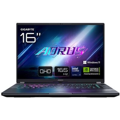 Gigabyte Gaming Laptop AORUS ELITE 16 BWHC3FRC65SP 16" Intel Core Ultra 9 32 GB RAM 2 TB SSD Grijs - Franse Azerty Gigabyte Gaming Laptop AORUS ELITE 16 BWHC3FRC65SP 16" Intel Core Ultra 9 32 GB RAM 2 TB SSD Grijs - Franse Azerty