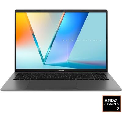 Asus Laptop Vivobook S16 M3607GA-SH004W 16" AMD Ryzen AI 7 32 GB RAM 1 TB SSD Asus Laptop Vivobook S16 M3607GA-SH004W 16" AMD Ryzen AI 7 32 GB RAM 1 TB SSD