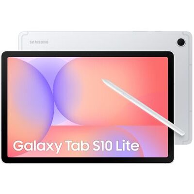 Samsung Galaxy Tab S10 Lite - Tablet - Android 15 - 256 GB - 10.9" TFT (2112 x 1320) - microSD sleuf - zilver Samsung Galaxy Tab S10 Lite - Tablet - Android 15 - 256 GB - 10.9" TFT (2112 x 1320) - microSD sleuf - zilver