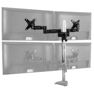 Arctic Cooling ARCTIC Z+2 Pro - Bevestigingscomponent (paal, klem, bevestigingsarm voor twee schermen, poolconnector, kabelklem) - voor 2 LCD-schermen - aluminumlegering - schermgrootte: 13"-27" - te bevestigen aan paal Arctic Cooling ARCTIC Z+2 Pro - Bevestigingscomponent (paal, klem, bevestigingsarm voor twee schermen, poolconnector, kabelklem) - voor 2 LCD-schermen - aluminumlegering - schermgrootte: 13"-27" - te bevestigen aan paal