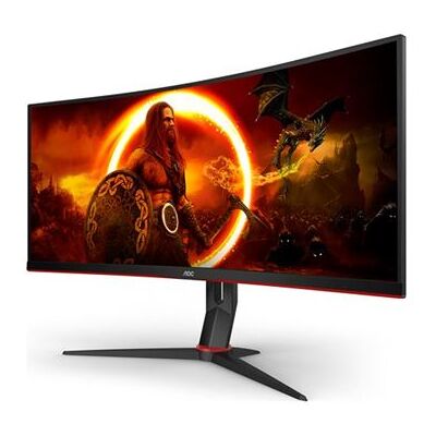AOC Gaming Monitor CU34G2XP/BK 34" Curved 180 Hz Zwart AOC Gaming Monitor CU34G2XP/BK 34" Curved 180 Hz Zwart