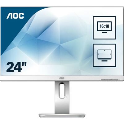 AOC X24P1/GR - LED-monitor - 24" - 1920 x 1200 WUXGA - IPS - 300 cd/m² - 1000:1 - 4 ms - HDMI, DVI, DisplayPort, VGA - luidsprekers AOC X24P1/GR - LED-monitor - 24" - 1920 x 1200 WUXGA - IPS - 300 cd/m² - 1000:1 - 4 ms - HDMI, DVI, DisplayPort, VGA - luidsprekers