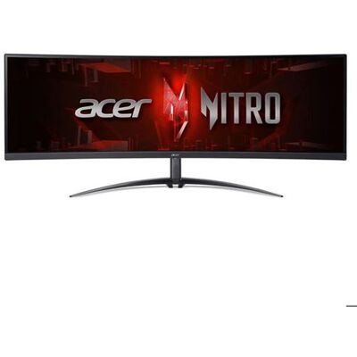 Acer Nitro XZ452CU Vbemiiphuzx - XZ2 Series - LED-monitor - spelen - gebogen - 45" (44.5" zichtbaar) - 5120 x 1440 Dual Quad HD @ 165 Hz - VA - 450 cd/m² - 3000:1 - DisplayHDR 400 - 1 ms - 2xHDMI, DisplayPort, USB-C - luidsprekers - zwart Acer Nitro XZ452CU Vbemiiphuzx - XZ2 Series - LED-monitor - spelen - gebogen - 45" (44.5" zichtbaar) - 5120 x 1440 Dual Quad HD @ 165 Hz - VA - 450 cd/m² - 3000:1 - DisplayHDR 400 - 1 ms - 2xHDMI, DisplayPort, USB-C - luidsprekers - zwart