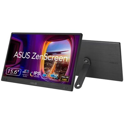 Asus Draagbare Monitor ZenScreen MB166CR 15.6" 60 Hz Full HD Zwart Asus Draagbare Monitor ZenScreen MB166CR 15.6" 60 Hz Full HD Zwart