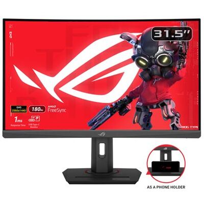 Asus Gaming Monitor ROG Strix XG32WCS 32" Curved 180 Hz QHD Asus Gaming Monitor ROG Strix XG32WCS 32" Curved 180 Hz QHD