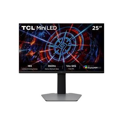 Tcl Gaming Monitor 25p2a Pro 24.5" 360 Hz Qhd Wit & Grijs Tcl Gaming Monitor 25p2a Pro 24.5" 360 Hz Qhd Wit & Grijs