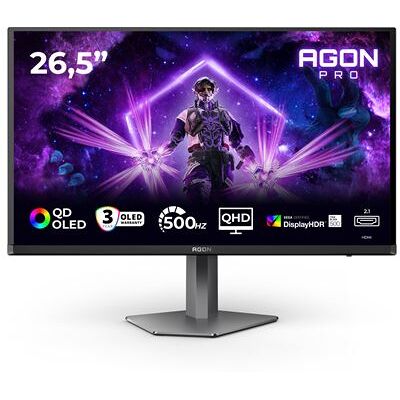 Aoc Gaming Monitor AG276QKD2 26.5" 500 Hz QHD Aoc Gaming Monitor AG276QKD2 26.5" 500 Hz QHD