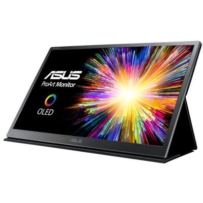 ASUS ProArt PQ22UC - LED-monitor - 21.5" - 3840 x 2160 4K UHD (2160p) - 330 cd/m² - 0.1 ms - Micro HDMI, 2xUSB-C - grijs ASUS ProArt PQ22UC - LED-monitor - 21.5" - 3840 x 2160 4K UHD (2160p) - 330 cd/m² - 0.1 ms - Micro HDMI, 2xUSB-C - grijs