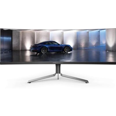 AOC AGON PRO PD49 Porsche Design - OLED-beeldscherm - spelen - gebogen - USB - 49" - 5120 x 1440 5K @ 240 Hz - 3000:1 - DisplayHDR 400 True Black - 0.03 ms - 2xHDMI, 2xDisplayPort, USB-C - luidsprekers - zwart, zilver AOC AGON PRO PD49 Porsche Design - OLED-beeldscherm - spelen - gebogen - USB - 49" - 5120 x 1440 5K @ 240 Hz - 3000:1 - DisplayHDR 400 True Black - 0.03 ms - 2xHDMI, 2xDisplayPort, USB-C - luidsprekers - zwart, zilver