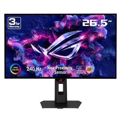Asus Gaming Monitor Rog Strix OLED XG27AQDMGR Gen 2 26.5" 240 Hz QHD Asus Gaming Monitor Rog Strix OLED XG27AQDMGR Gen 2 26.5" 240 Hz QHD