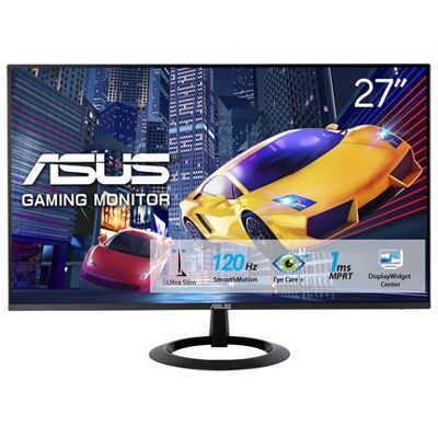 Asus Vz279hg - Led-monitor - Spelen - 27" - 1920 X 1080 Full Hd (1080p) @ 120 Hz - Ips - 250 Cd/m² - 1500:1 - 1 Ms - Hdmi, Vga - Zwart Asus Vz279hg - Led-monitor - Spelen - 27" - 1920 X 1080 Full Hd (1080p) @ 120 Hz - Ips - 250 Cd/m² - 1500:1 - 1 Ms - Hdmi, Vga - Zwart