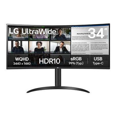 LG Gaming Monitor UltraWide 34WR55QK-B 34" Curved 100 Hz WQHD LG Gaming Monitor UltraWide 34WR55QK-B 34" Curved 100 Hz WQHD