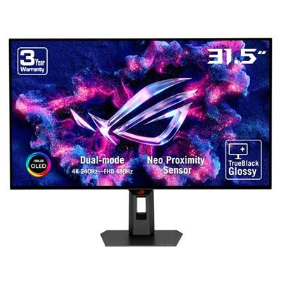 Asus Gaming Monitor ROG Strix OLED XG32UCWMG 31.5" 240 Hz 4K UHD Asus Gaming Monitor ROG Strix OLED XG32UCWMG 31.5" 240 Hz 4K UHD