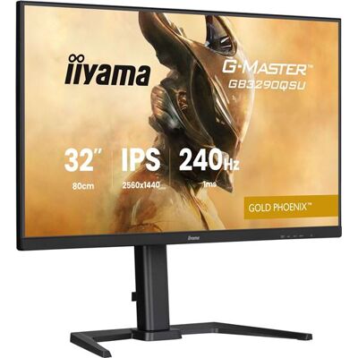 Iiyama Gaming Monitor G-master Gold Phoenix Gb3290qsu-b1 31.5" 240 Hz Qhd Matzwart Iiyama Gaming Monitor G-master Gold Phoenix Gb3290qsu-b1 31.5" 240 Hz Qhd Matzwart