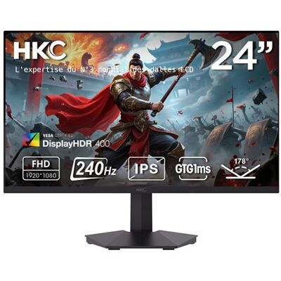 HKC Gaming Monitor G24H3D Fast 23.8'' 240 Hz Full HD HKC Gaming Monitor G24H3D Fast 23.8'' 240 Hz Full HD