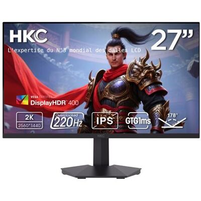 HKC Gaming Monitor G27H2D Pro 27" 220 Hz 2K QHD HKC Gaming Monitor G27H2D Pro 27" 220 Hz 2K QHD