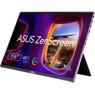 Asus Draagbare monitor MQ16FC 16" Zilver Asus Draagbare monitor MQ16FC 16" Zilver