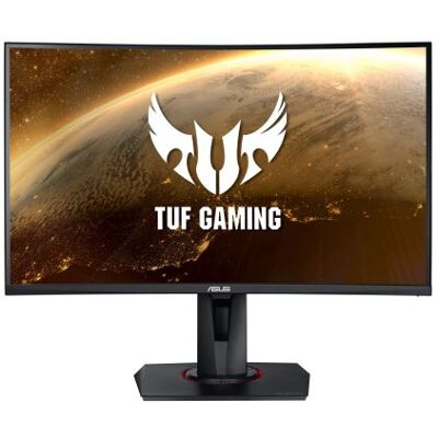 Curved Gaming Screen Asus TUF VG27VQ 27 "WLED Zwart Curved Gaming Screen Asus TUF VG27VQ 27 "WLED Zwart