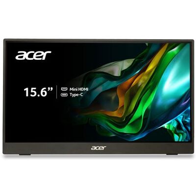 Acer Draagbare Monitor PM161QBbmiuux 15.6" 60 Hz Full HD Zwart Acer Draagbare Monitor PM161QBbmiuux 15.6" 60 Hz Full HD Zwart