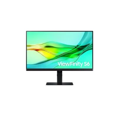 Samsung ViewFinity S6 S27D600UAU - S60UD Series - LED-monitor - USB - 27" - 2560 x 1440 QHD @ 100 Hz - IPS - 350 cd/m² - 1000:1 - HDR10 - 5 ms - HDMI, DisplayPort, USB-C - zwart Samsung ViewFinity S6 S27D600UAU - S60UD Series - LED-monitor - USB - 27" - 2560 x 1440 QHD @ 100 Hz - IPS - 350 cd/m² - 1000:1 - HDR10 - 5 ms - HDMI, DisplayPort, USB-C - zwart