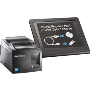 Star TSP 143IIIU futurePRNT - Kwitantieprinter - twee kleuren (monochroom) - rechtstreeks thermisch - Rol (8 cm) - 203 dpi - tot 250 mm/sec - USB 2.0 - snijder - houtskoolgrijs Star TSP 143IIIU futurePRNT - Kwitantieprinter - twee kleuren (monochroom) - rechtstreeks thermisch - Rol (8 cm) - 203 dpi - tot 250 mm/sec - USB 2.0 - snijder - houtskoolgrijs