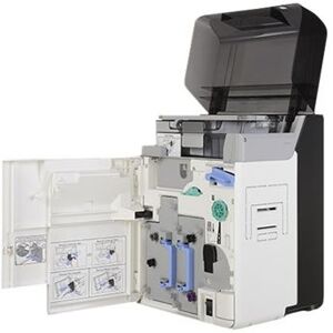 Evolis Avansia - Printer voor kunststof kaarten - kleur - Dubbelzijdig - tweede overdracht kleursublimatie - CR-80 Card (85.6 x 54 mm) - 600 dpi tot 144 kaarten/uur (kleur) -capaciteit: 250 kaarten - USB 2.0, LAN - zwart Evolis Avansia - Printer voor kunststof kaarten - kleur - Dubbelzijdig - tweede overdracht kleursublimatie - CR-80 Card (85.6 x 54 mm) - 600 dpi tot 144 kaarten/uur (kleur) -capaciteit: 250 kaarten - USB 2.0, LAN - zwart