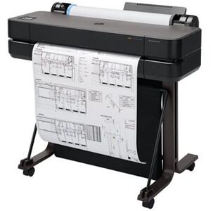HP DesignJet T630 - 2025 Edition - 24" groot formaat printer - kleur - inktjet - Rol A1 (61,0 cm x 45,7 m), A1, ANSI D - 2400 x 1200 dpi - tot 0.5 min/pagina - USB 2.0, Gigabit LAN, Wi-Fi(n) - snijder HP DesignJet T630 - 2025 Edition - 24" groot formaat printer - kleur - inktjet - Rol A1 (61,0 cm x 45,7 m), A1, ANSI D - 2400 x 1200 dpi - tot 0.5 min/pagina - USB 2.0, Gigabit LAN, Wi-Fi(n) - snijder