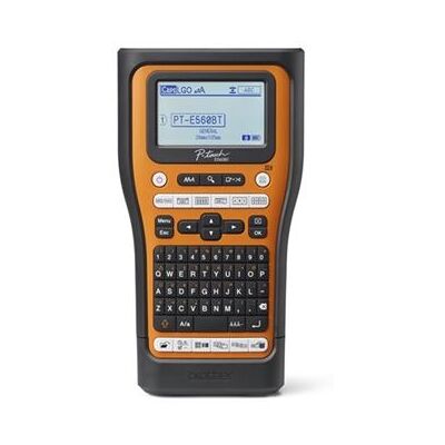 Brother P-Touch PT-E560BTSP - Etikettenmaker - Z/W - thermische overdracht - Rol (2,4 cm) - 180 dpi - tot 30 mm/sec - USB 3.0, Bluetooth 5.0 - snijder - spiegelafdruk, functie voor geheel & half afsnijden, afdrukvoorbeeld - zwart en oranje Brother P-Touch PT-E560BTSP - Etikettenmaker - Z/W - thermische overdracht - Rol (2,4 cm) - 180 dpi - tot 30 mm/sec - USB 3.0, Bluetooth 5.0 - snijder - spiegelafdruk, functie voor geheel & half afsnijden, afdrukvoorbeeld - zwart en oranje