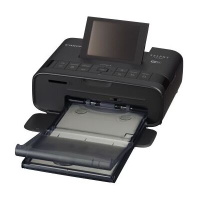 Canon Fotoprinter Selphy CP1300 Zwart Canon Fotoprinter Selphy CP1300 Zwart