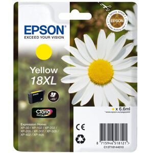 Epson 18XL - XL - geel - origineel - blisterverpakking met RF / akoestisch alarm - inktcartridge - voor Expression Home XP-212, 215, 225, 312, 315, 322, 325, 412, 415, 422, 425 Epson 18XL - XL - geel - origineel - blisterverpakking met RF / akoestisch alarm - inktcartridge - voor Expression Home XP-212, 215, 225, 312, 315, 322, 325, 412, 415, 422, 425