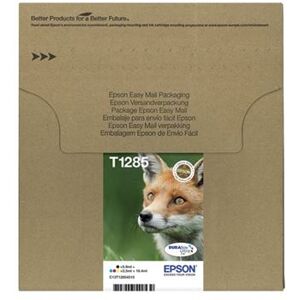 Epson T1285 Easy Mail Packaging - 4 - zwart, geel, cyaan, magenta - origineel - doos - inktcartridge - voor Stylus S22, SX130, SX230, SX235, SX430, SX435, SX438, SX440, SX445; Stylus Office BX305 Epson T1285 Easy Mail Packaging - 4 - zwart, geel, cyaan, magenta - origineel - doos - inktcartridge - voor Stylus S22, SX130, SX230, SX235, SX430, SX435, SX438, SX440, SX445; Stylus Office BX305