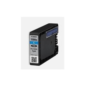 Canon PGI-1500XL C - 12 ml - hoog rendement - cyaan - origineel - blister met beveiliging - inkttank - voor MAXIFY MB2050, MB2150, MB2155, MB2350, MB2750, MB2755 Canon PGI-1500XL C - 12 ml - hoog rendement - cyaan - origineel - blister met beveiliging - inkttank - voor MAXIFY MB2050, MB2150, MB2155, MB2350, MB2750, MB2755