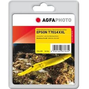 AgfaPhoto - 34.5 ml - geel - compatibel - inktcartridge (alternatief voor: Epson C13T70144010, Epson T7014) - voor Brother DCP-J525W, DCP-J725DW, DCP-J925DW AgfaPhoto - 34.5 ml - geel - compatibel - inktcartridge (alternatief voor: Epson C13T70144010, Epson T7014) - voor Brother DCP-J525W, DCP-J725DW, DCP-J925DW