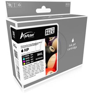 Astar - 4 - zwart, geel, cyaan, magenta - compatibel - inktcartridge (alternatief voor: HP 364, HP 364XL) - voor HP Deskjet 35XX; Photosmart 55XX, 55XX B111, 65XX, 7510 C311, 7520, Wireless B110 Astar - 4 - zwart, geel, cyaan, magenta - compatibel - inktcartridge (alternatief voor: HP 364, HP 364XL) - voor HP Deskjet 35XX; Photosmart 55XX, 55XX B111, 65XX, 7510 C311, 7520, Wireless B110