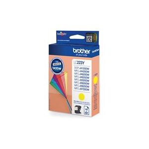 Brother LC223YBP - Geel - origineel - blister - inktcartridge - voor Brother DCP-J4120DW, DCP-J562DW, MFC-J4420DW, MFC-J4625DW, MFC-J5320DW, MFC-J5625DW Brother LC223YBP - Geel - origineel - blister - inktcartridge - voor Brother DCP-J4120DW, DCP-J562DW, MFC-J4420DW, MFC-J4625DW, MFC-J5320DW, MFC-J5625DW