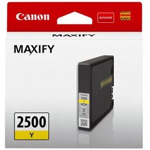 Canon PGI-2500 Y - 9.6 ml - geel - origineel - inkttank - voor MAXIFY iB4050, iB4150, MB5050, MB5150, MB5155, MB5350, MB5450, MB5455 Canon PGI-2500 Y - 9.6 ml - geel - origineel - inkttank - voor MAXIFY iB4050, iB4150, MB5050, MB5150, MB5155, MB5350, MB5450, MB5455