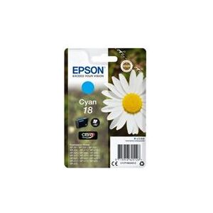 Epson 18 - 3.3 ml - cyaan - origineel - inktcartridge - voor Expression Home XP-212, 215, 225, 312, 315, 322, 325, 412, 415, 422, 425 Epson 18 - 3.3 ml - cyaan - origineel - inktcartridge - voor Expression Home XP-212, 215, 225, 312, 315, 322, 325, 412, 415, 422, 425