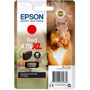 Epson 478XL - 10.2 ml - hoge capaciteit - rood - origineel - inktcartridge - voor Expression Photo XP-8500 Small-in-One Epson 478XL - 10.2 ml - hoge capaciteit - rood - origineel - inktcartridge - voor Expression Photo XP-8500 Small-in-One