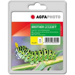 AgfaPhoto - 7 ml - geel - compatibel - inktcartridge (alternatief voor: Brother LC1220Y) - voor Brother DCP-J525W, DCP-J725DW, DCP-J925DW; MyMio MFC-J825N AgfaPhoto - 7 ml - geel - compatibel - inktcartridge (alternatief voor: Brother LC1220Y) - voor Brother DCP-J525W, DCP-J725DW, DCP-J925DW; MyMio MFC-J825N