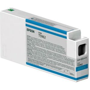 Epson T5962 - 350 ml - cyaan - origineel - inktcartridge - voor Stylus Pro 7700, Pro 7890, Pro 7900, Pro 9700, Pro 9890, Pro 9900, Pro WT7900 Epson T5962 - 350 ml - cyaan - origineel - inktcartridge - voor Stylus Pro 7700, Pro 7890, Pro 7900, Pro 9700, Pro 9890, Pro 9900, Pro WT7900