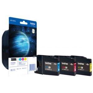 Brother LC1280XL Rainbow-Pack - Geel, cyaan, magenta - origineel - blister met akoestisch / elektromagnetisch alarm - inktcartridge Brother LC1280XL Rainbow-Pack - Geel, cyaan, magenta - origineel - blister met akoestisch / elektromagnetisch alarm - inktcartridge