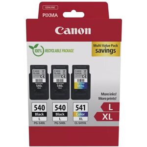 Canon Pakket met 3 inktcartridges PG-560XLx2 en CL-561XL Canon Pakket met 3 inktcartridges PG-560XLx2 en CL-561XL