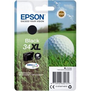 Epson 34XL - XL - zwart - origineel - inktcartridge Epson 34XL - XL - zwart - origineel - inktcartridge