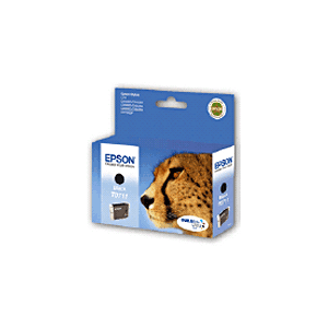 Epson T0711 - Zwart - origineel - blister - inktcartridge - voor Stylus DX9400, SX210, SX410, SX510, SX515, SX610; Stylus Office B1100, BX310, BX600, BX610 Epson T0711 - Zwart - origineel - blister - inktcartridge - voor Stylus DX9400, SX210, SX410, SX510, SX515, SX610; Stylus Office B1100, BX310, BX600, BX610