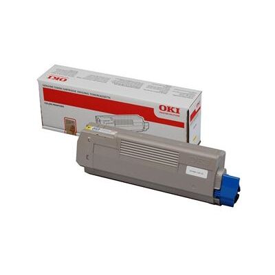 Compatibele cartridge OKI - Geel - origineel - tonercartridge - voor C610dn, 610dtn, 610n Compatibele cartridge OKI - Geel - origineel - tonercartridge - voor C610dn, 610dtn, 610n