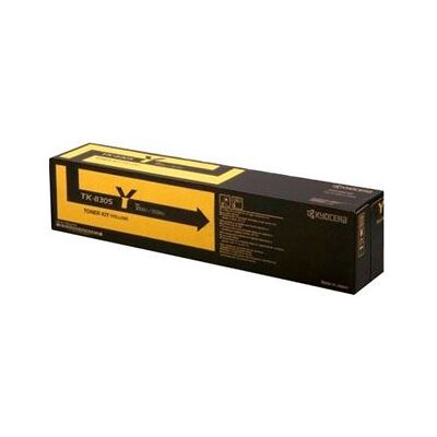 Kyocera TK 8305Y - Geel - origineel - tonercartridge - voor TASKalfa 3050ci, 3051ci, 3550ci, 3551ci Kyocera TK 8305Y - Geel - origineel - tonercartridge - voor TASKalfa 3050ci, 3051ci, 3550ci, 3551ci